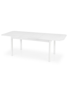 FLORIAN Stół Rozkładany 160-228cm Biały/Biały - Minimalistyczna Elegancja