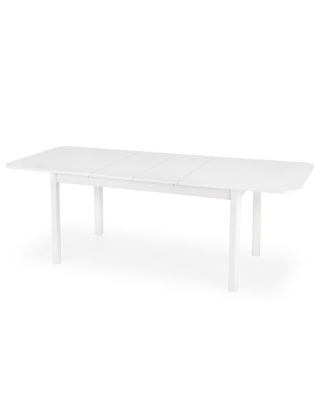 FLORIAN Stół Rozkładany 160-228cm Biały/Biały - Minimalistyczna Elegancja