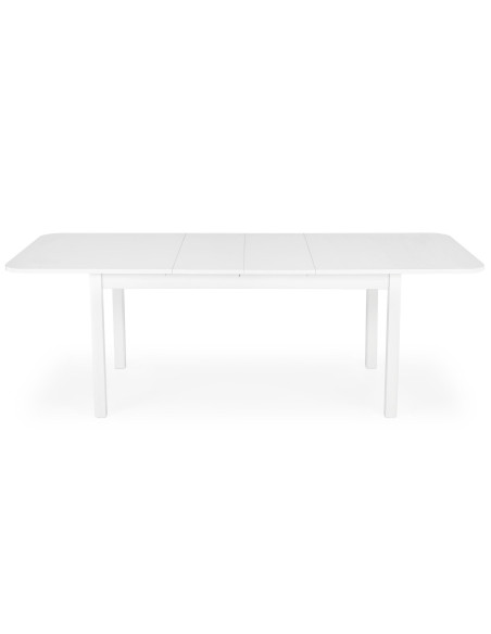 FLORIAN Stół Rozkładany 160-228cm Biały/Biały - Minimalistyczna Elegancja