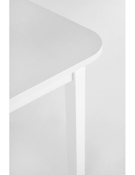 FLORIAN Stół Rozkładany 160-228cm Biały/Biały - Minimalistyczna Elegancja