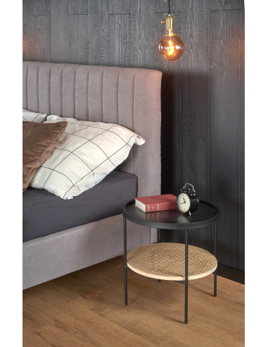 FRANCESCA Łóżko 160x200 cm Jasny Popiel - Wygodny Zdrowy Sen