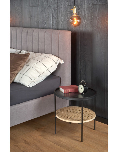 FRANCESCA Łóżko 160x200 cm Jasny Popiel - Wygodny Zdrowy Sen