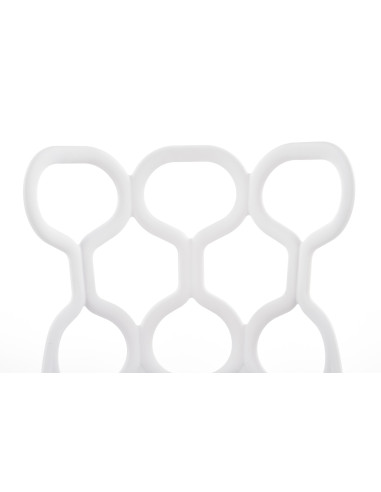 K308 Krzesło Biały/Popielaty - Komfort i Nowoczesny Design