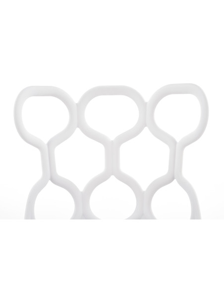 K308 Krzesło Biały/Popielaty - Komfort i Nowoczesny Design