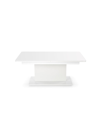 RASPUTIN Ławostół Rozkładany Biały Mat 126-167cm - Przemiana z Ławy w Stół