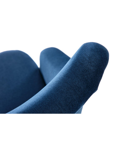 TOLEDO Krzesło Dąb Miodowy/Granatowy - Komfort w Klasycznym Wydaniu