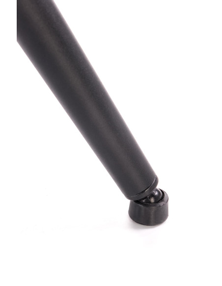 ATLANTIS Fotel Antracytowy - Nowoczesna Elegancja z Czarnymi Nogami