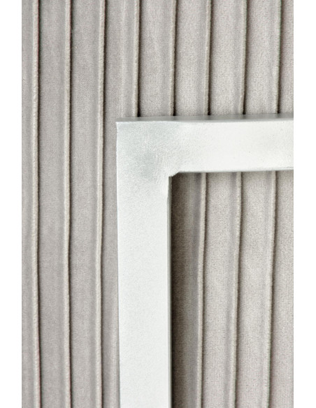 CRICKET Pufa Velvet Jasny Popiel fi40cm z Pojemnikiem - Subtelny Wygląd