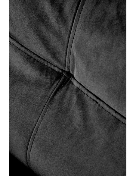 FELIPE_2 Fotel Rozkładany Velvet Czarny BLUVEL 19 - Elegancja i Komfort