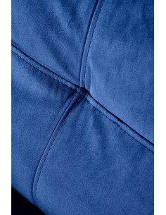 FELIPE_2 Fotel Rozkładany Velvet Granatowy BLUVEL 86 - Głębia Koloru 2