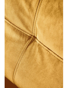 FELIPE_2 Fotel Rozkładany Velvet Musztardowy BLUVEL 68 - Barwy Komfortu 2