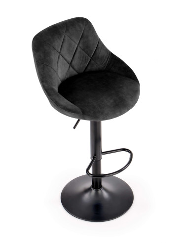 H101 Regulowany Hoker Velvet Czarny BLUVEL 19 - Nowoczesność i Elegancja