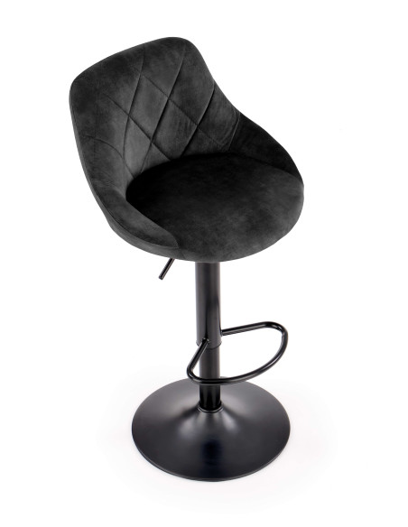 H101 Regulowany Hoker Velvet Czarny BLUVEL 19 - Nowoczesność i Elegancja