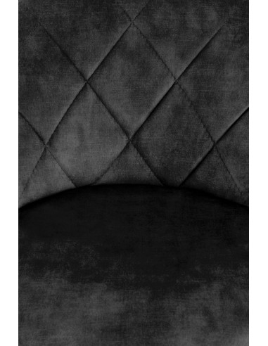 H101 Regulowany Hoker Velvet Czarny BLUVEL 19 - Nowoczesność i Elegancja