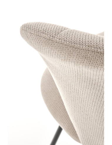 K459 Krzesło Beżowe - Uniwersalna Elegancja w Każdym Wnętrzu