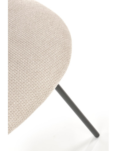 K459 Krzesło Beżowe - Uniwersalna Elegancja w Każdym Wnętrzu