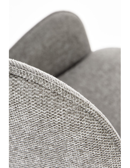 K481 Krzesło Popielate - Minimalizm i Nowoczesność