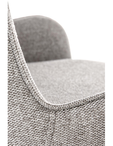 K481 Krzesło Popielate - Minimalizm i Nowoczesność