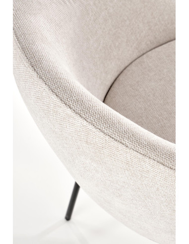 K482 Krzesło Kubełkowe Beżowe - Uniwersalny Design i Komfort