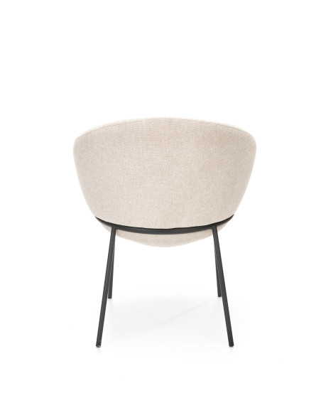 K482 Krzesło Kubełkowe Beżowe - Uniwersalny Design i Komfort