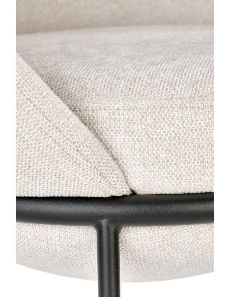 K482 Krzesło Kubełkowe Beżowe - Uniwersalny Design i Komfort