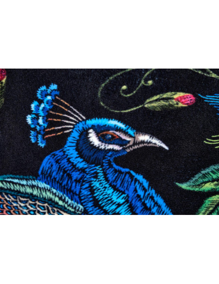 PAGONI Fotel Velvet Granatowy BLUVEL 86 - Luksusowa Wygoda