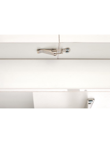 RASPUTIN Ławostół Rozkładany Biały Mat 126-167cm - Przemiana z Ławy w Stół