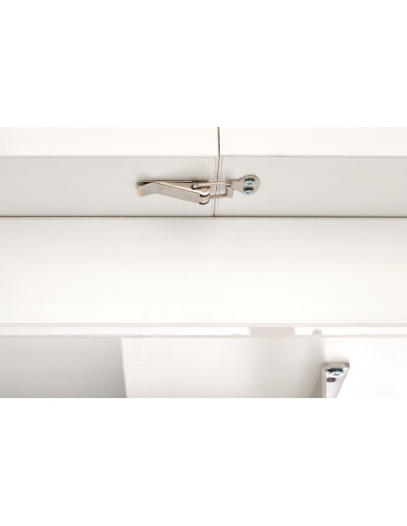 RASPUTIN Ławostół Rozkładany Biały Mat 126-167cm - Przemiana z Ławy w Stół