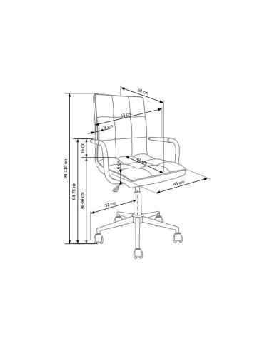 GONZO 4 fotel młodzieżowy ciemny zielony velvet (1p 1szt)