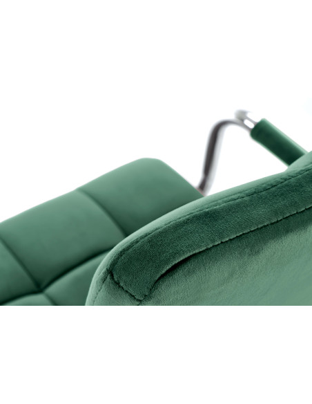 GONZO 4 fotel młodzieżowy ciemny zielony velvet (1p 1szt)