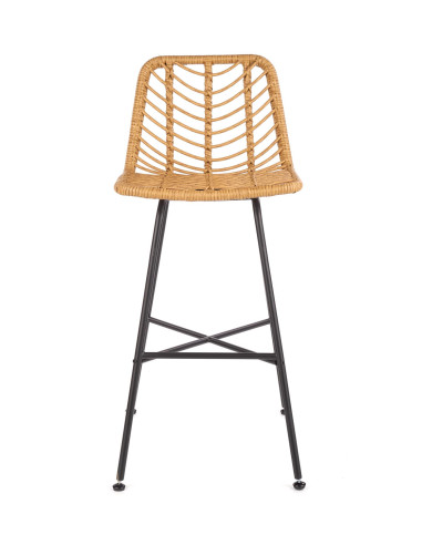 H97 Hoker Ogrodowy Rattan Kolor Naturalny - Naturalna Elegancja Outdoor