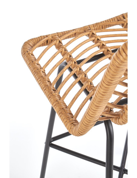 H97 Hoker Ogrodowy Rattan Kolor Naturalny - Naturalna Elegancja Outdoor