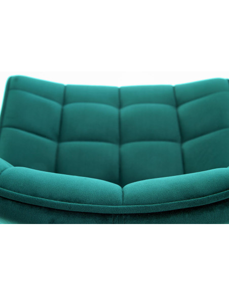 K332 Krzesło Turkusowe BLUVEL 85 - Kolorowy i Komfortowy Akcent