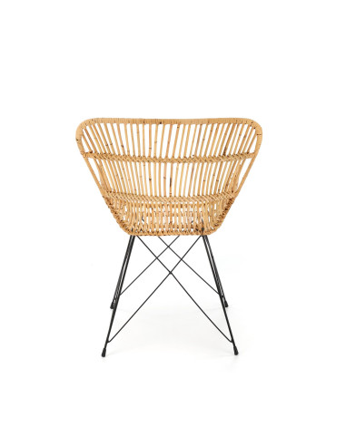 Krzesło CH/335 rattan naturalny / czarny