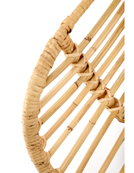 Krzesło CH/335 rattan naturalny / czarny