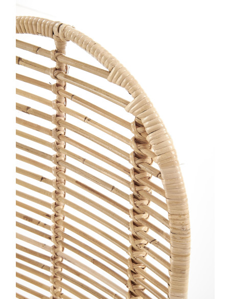 K337 Krzesło Ogrodowe Rattan Naturalny - Elegancja i Naturalny Komfort
