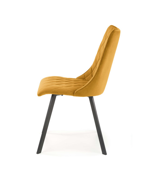 K450 krzesło musztardowy (1p 4szt)