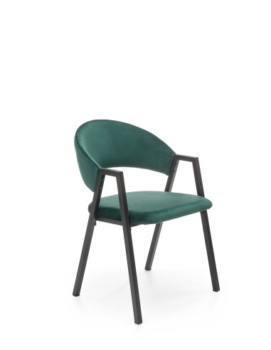 K473 krzesło ciemny zielony (1p 2szt)