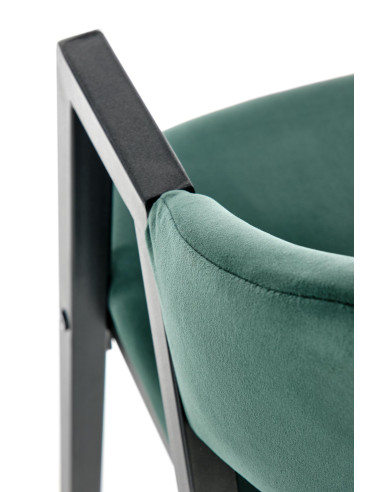 K473 krzesło ciemny zielony (1p 2szt)