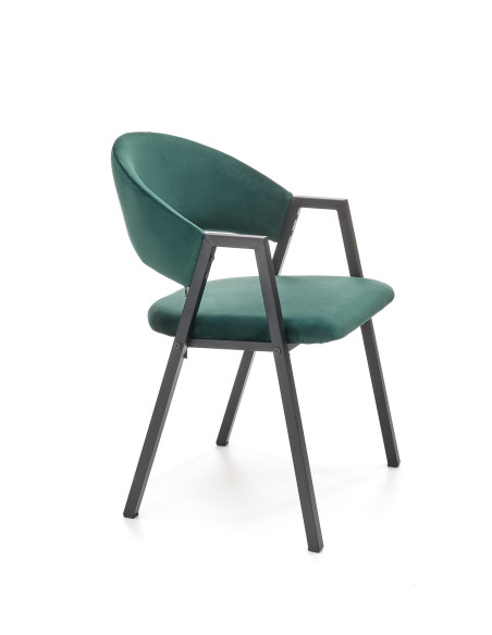 K473 krzesło ciemny zielony (1p 2szt)