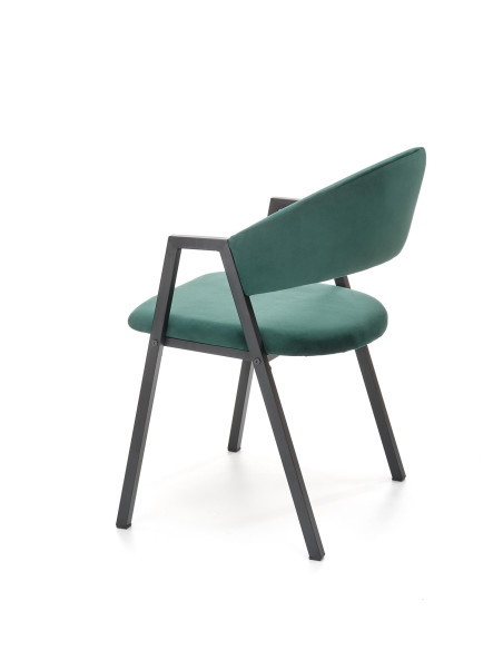 K473 krzesło ciemny zielony (1p 2szt)