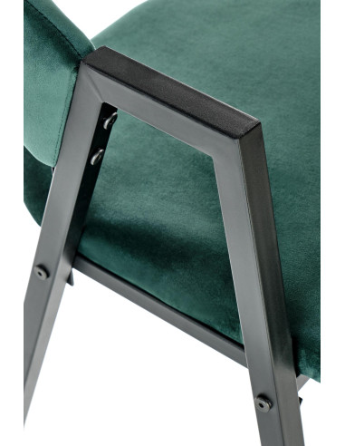 K473 krzesło ciemny zielony (1p 2szt)
