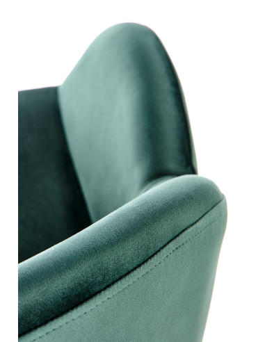 K480 Krzesło Velvet Ciemny Zielony - Elegancja, Komfort i Funkcjonalność