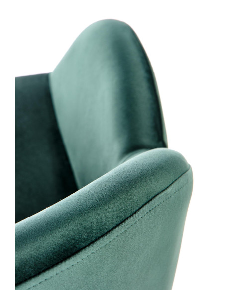 K480 Krzesło Velvet Ciemny Zielony - Elegancja, Komfort i Funkcjonalność