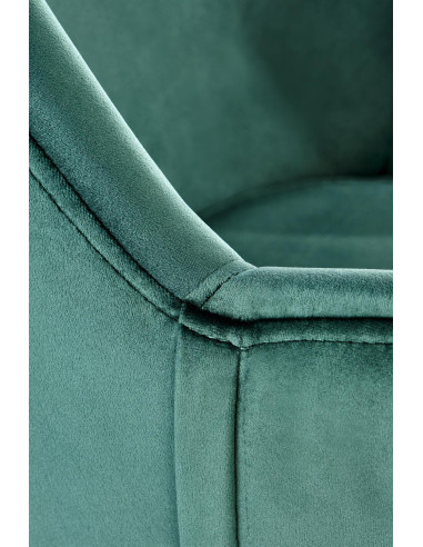 K480 Krzesło Velvet Ciemny Zielony - Elegancja, Komfort i Funkcjonalność