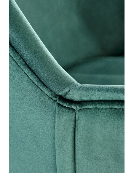 K480 Krzesło Velvet Ciemny Zielony - Elegancja, Komfort i Funkcjonalność