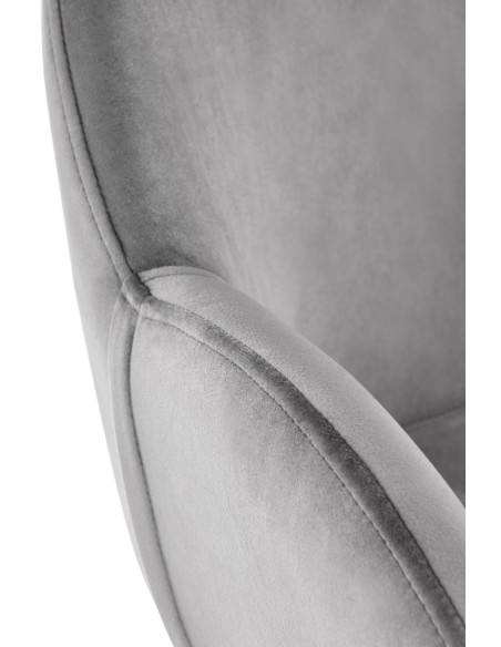 K480 Krzesło Velvet Popielate - Elegancja, Komfort i Funkcjonalność