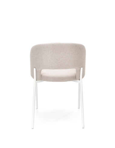 K486 Krzesło z Oparciem Kubełkowym Beżowe - Uniwersalna Elegancja