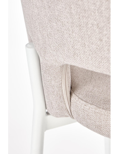 K486 Krzesło z Oparciem Kubełkowym Beżowe - Uniwersalna Elegancja