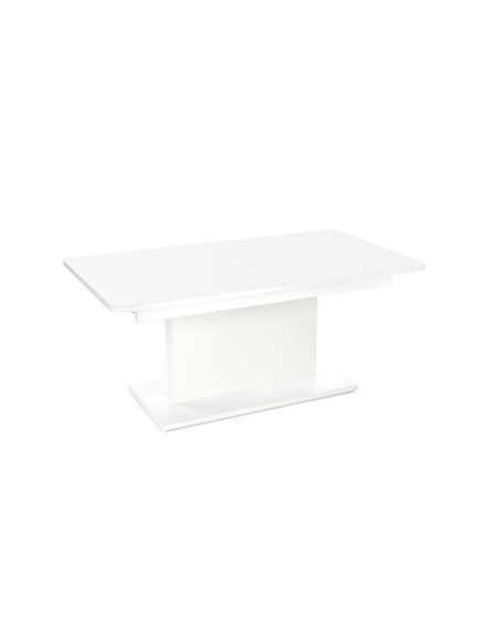 RASPUTIN Ławostół Rozkładany Biały Mat 126-167cm - Przemiana z Ławy w Stół